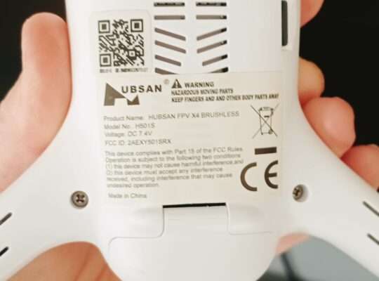 Hubsan X4FPV Brushless drone