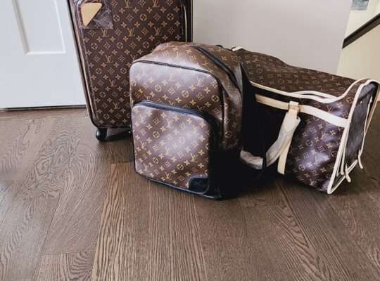 Louis Vuitton travel luggage set