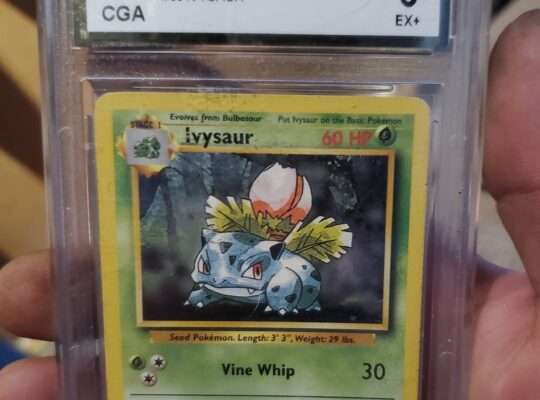 1999 1st edition/base edition ivysaur
