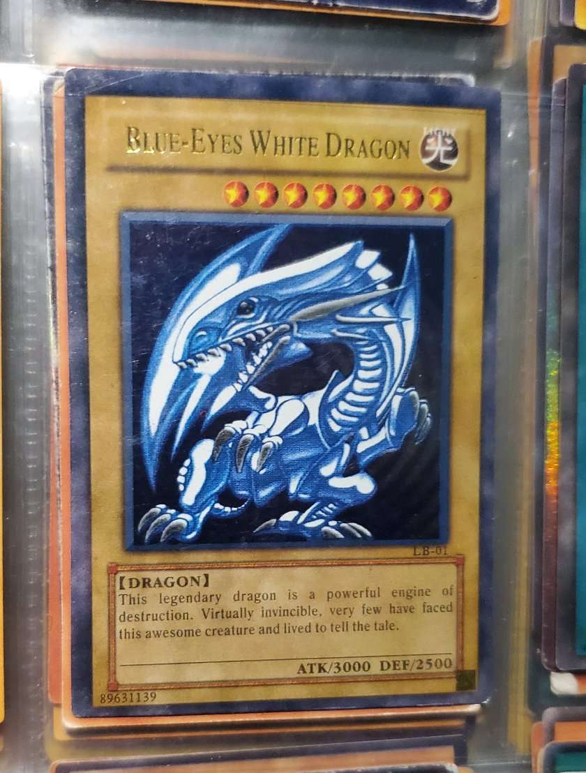1996 1st edition blue eyes white dragon