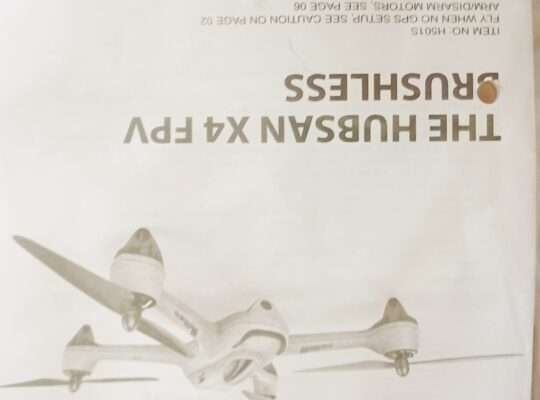 Hubsan X4FPV Brushless drone