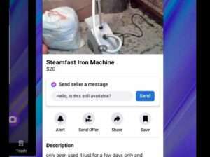 Steamfast Iron Machine