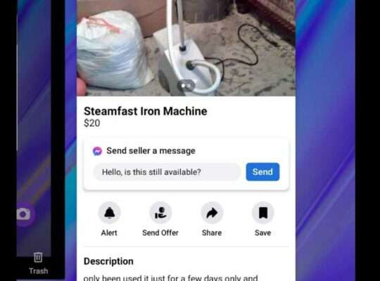 Steamfast Iron Machine