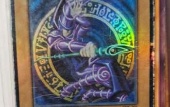 1996 1st Edition Dark Magician yugioh card
