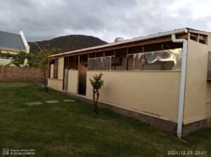 Wendy Nutec 9 x 4 m 9mm thick walls Polycarb