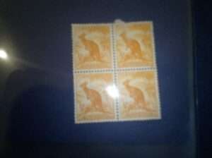 1/2d KANAGROO STAMPS