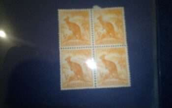 1/2d KANAGROO STAMPS