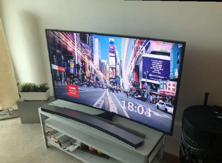 65″Samsung Curved Smart TV UHD