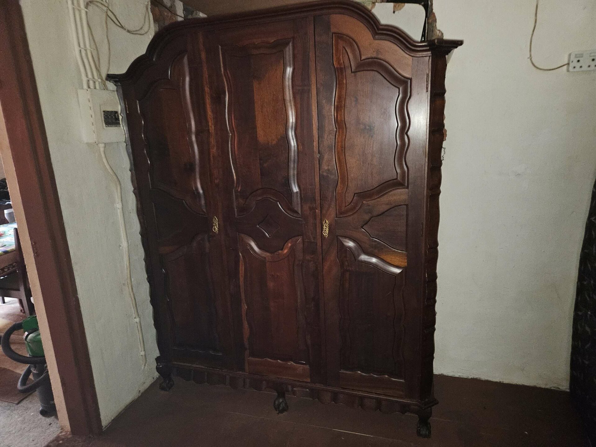 Antique Male and female wardrobes