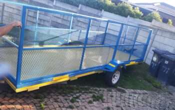 blue 5mx2m trailer with sides Price Neg
