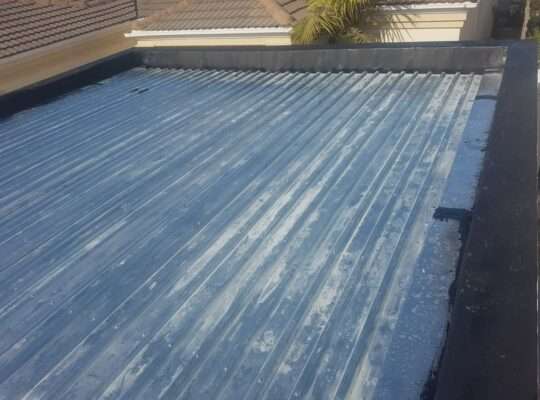 Waterproofing torch-on and rubberizing