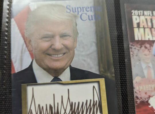 Donald Trump auto reprint message me if interested
