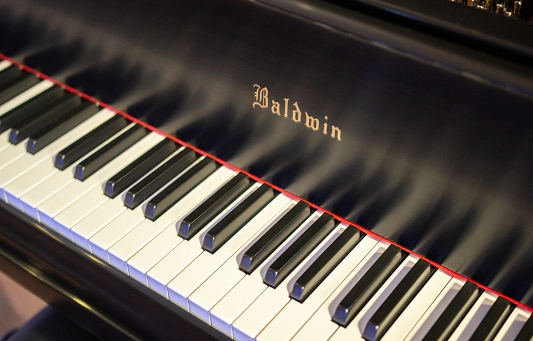 Baldwin 5’8″ Model R Satin Ebony Grand Piano
