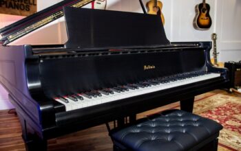 Baldwin 5’8″ Model R Satin Ebony Grand Piano