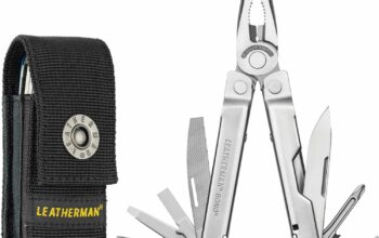 LEATHERMAN, Bond Multitool, Stainless Steel EDC Tool with 420HC Blade and Nylon Sheath