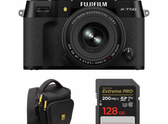 FUJIFILM X-T50 Mirrorless Camera with 16-50mm f/2