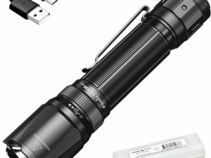 Fenix TK20R v2.0 Rechargeable Tactical Flashlight, 3000 Lumen Long Throw USB-C Tac Light, with LumenTac Organizer