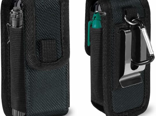 Kenobee Multitool Sheath EDC Pouch Compatible with Leatherman Wave Plus Wingman Surge Rebar, Multi-Purpose Belt Clip Tool Holder Bag, Utility Tactical Waist Pack Camping Hiking Pocket Organizer Case