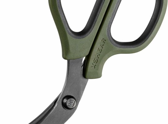 Mini 6″ Trauma and Nurse’s Shear. Razor sharp and compact scissors, perfect for EMTs, doctors, ICU, wound care and bandages (Olive Drab Green)