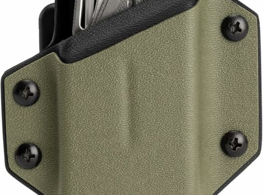 TACTICAL GEEK TX1Multi-Tool Sheath, EDC Multi Tool Sheath Holder Holster, Adjustable Sheath with Back Clip for Belt, Multi-Tool not Included (Green)