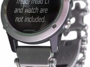 watch adapter compatible with LEATHERMAN TREAD and compatible with Stainless steel Garmin watch