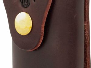 Multitool Sheath, American Leather Multitool Pouch for Belts with Snap, Compatible with Full Size Leatherman, SOG and Gerber. Max Size = 4″ Long