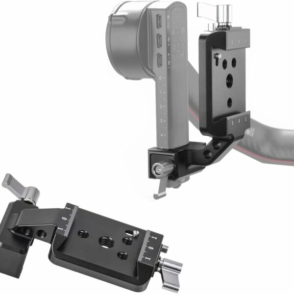 RS3 Vertical Camera Mount,Robust Portrait Mounting Solution Compatible with DJI RS 2/RS 3/RS3 PRO for IG YouTube Shorts Tiktok Video Extended Vertical Shooting